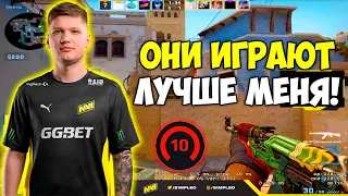 S1MPLE НЕ СПРАВЛЯЕТСЯ ПРОТИВ МОЛОДЫХ ИЗ NAVI JUNIOR! СИМПЛ ПЫТАЕТСЯ ТАЩИТЬ НА 4К ЭЛО (CS:GO)