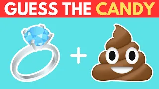 Guess the CANDY by Emoji? 🍬 | Emoji Quiz Challenge 2024