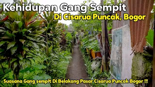 Kehidupan Di Gang Sempit di Cisarua, Bogor, Belakang Pasar Cisarua