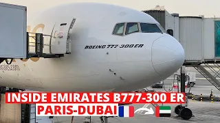 EMIRATES|PARIS🇫🇷-DUBAI🇦🇪| B777-300ER✈️|TRIP REPORT