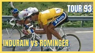 El mejor descenso nunca visto - INDURAIN vs ROMINGER (TOURMALET 93).