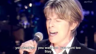 David Bowie Stay Live ×2 Feat. Earl Slick (2002) & Reeves Gabrels (1997)