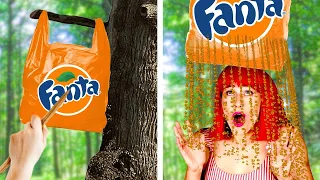 How To SNEAK FOOD INTO SUMMER CAMP! 9 Funny Food Sneaking Ideas by Crafty Panda School