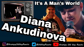 DIANA ANKUDINOVA - IT'S A MAN'S WORLD | FIRST TIME HEARING | REACTION