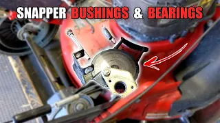 Snapper EZ Speed - Replacing Drive Bushings & Bearings