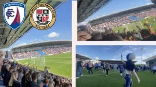 CRAZY SCENES as CHESTERFIELD REACH THE PLAYOFF FINAL! | Chesterfield V Bromley **Matchday Vlog**