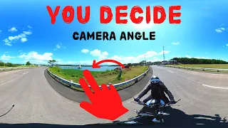 YOU DECIDE THE CAMERA ANGLE丨30mins VR RIDING WITH ME丨360 CAMERA MOTOVLOG丨4K 360 MOTORCYCLE RIDE