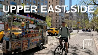 NEW YORK CITY Walking Tour [4K] UPPER EAST SIDE