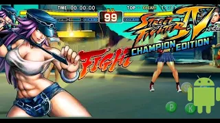 Street fighter IV Champion Edition Poison Arcade Android(1080p HD)