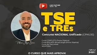 TSE e TREs 2024 - Concurso Unificado CPNUJE