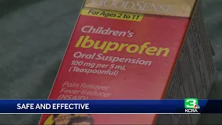 Study by Sacramento doctor finds ibuprofen is safe for babies