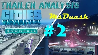 Cities Skylines - Snowfall #2 Первый снежный КРЕДИТ