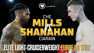 Che Mills vs Ciaráin Shanahan - Elite Light-Cruiserweight European Title - Full Muay Thai Fight