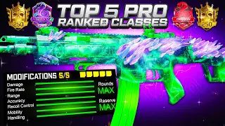NEW TOP 5 *UPDATED* Pro Meta Best Ranked Play Classes MW3 SEASON 3 😍 CDL Best Class Setups Loadouts