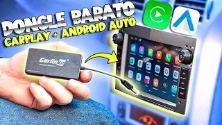 DONGLE BARATO para ter CARPLAY e ANDROID AUTO em sua MULTIMÍDIA ANDROID!