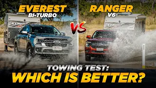 Next Gen V6 Ford Ranger vs Bi Turbo Ford Everest