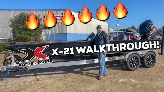 This Boat Is AWESOME! (XPRESS X-21 WALK THROUGH)