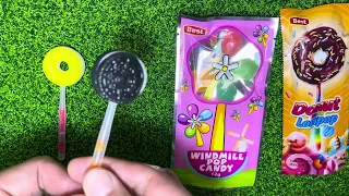 Candy ASMR Satisfying video Asmr Lollipops candy and chocolate Yummy candy Unboxing #satishying