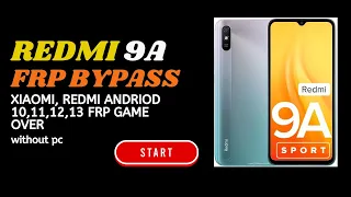 Redmi 9A (MIUI 12.5) FRP BYPASS without pc 100% working 🔥🔥