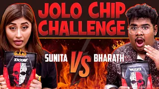 கதறி ஓடிய Bharath | Jolo Chip Challenge ft. Bharath🔥 | Last Chip Challenge 🥵🤯| Sunita Xpess