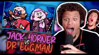 SO GLAD TO REACT TO @FreshyKanal  AGAIN!!! Jack Horner vs Dr. Eggman RAP BATTLE REACTION!!