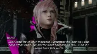 Lightning Returns: FF-XIII - The Final Day: Mog Last Day Chat & "Don't Go" Lumina Cries Cutscene PS3