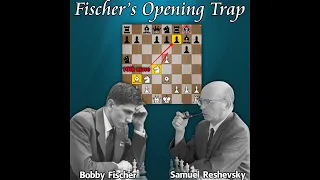 Fischer's Opening Trap agianst Reshevsky | Fischer vs Reshevsky 1958