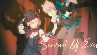 [AMV] Genshin Impact - Lyney & Lynette | Servant of Evil - Vocaloid