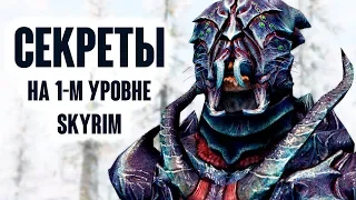 Skyrim - СЕКРЕТЫ НА 1-ом УРОВНЕ в SKYRIM SPECIAL EDITION ( Секреты #230 )