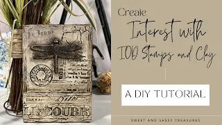 Stamping Into Clay to Create Memory Tiles: a DIY Tutorial