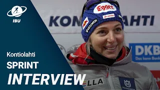 Biathlon World Cup 22/23 Kontiolahti: Women Sprint Interviews