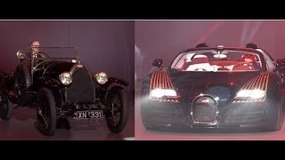 Bugatti Type 18 Black Bess and new Bugatti Vitesse Black Bess at Auto China 2014 - Autogefühl