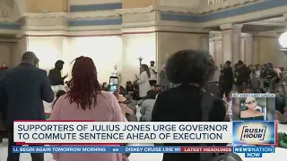 Supporters of Julius Jones urge governor to commute sentence ahead of execution | Rush Hour