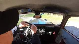 1951 Mercedes 170 Shakedown Drive.  First drive in 10 years.