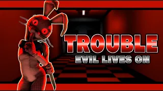 FNAF SECURITY BREACH SONG | "Trouble" | Evil Lives On Album