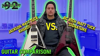 Jackson Matt Tuck Rhoads Vs. BC Rich Signature | Matt Tuck Signature Guitar Comparison