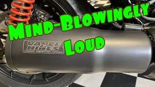 Vance & Hines Hi-Output Exhaust on Harley Davidson Street Rod 750 Review