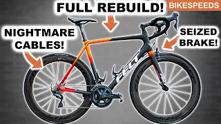 Felt FR3 Rebuild! New Bottom Bracket and Cables! Road Bike Service!