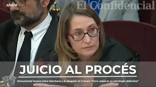 Durísima bronca del juez Marchena a la abogada de Cuixart: "Yerra usted en su estrategia defensiva"