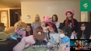 (FOR ONCE !🔔) TWICE FIRST VLIVE WITH ENG SUB | JEONGYEON CRIED