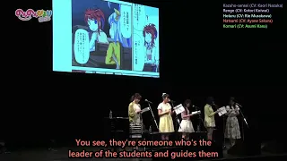 [Eng Sub] Non Non Biyori Live Comic Reading - The Asahigaoka School Student Council