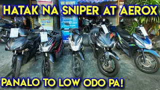 Fresh repo na Aerox at Sniper Applayan mo na Pwede ka dito kumuha kahit hindi ka taga dito!