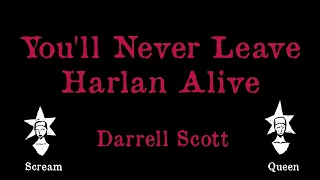 Darrell Scott - You'll Never Leave Harlan Alive - Karaoke