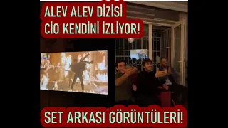 ALEV ALEV 1.BÖLÜM - CİHANGİR CEYHAN , EKİP İLE BİRLİKTE KENDİ SAHNESİNİ SEYREDİYOR! (KAMERA ARKASI)