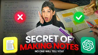 How to make NOTES?📚School notes? Tuition notes? Self notes? Boost your Note-Taking Game🚀
