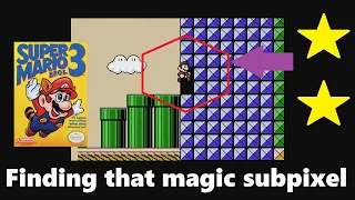 How to do the Super Mario Bros 3 World 7-1 skip by accident