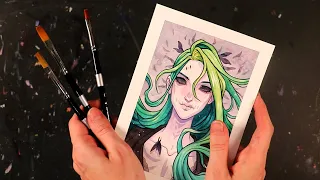 beautify your watercolor art // Super Easy Tip!