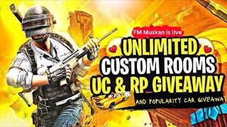 PUBG MOBILE CUSTOM ROOMS - FM Muskan Gaming