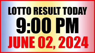 Lotto Result Today 9pm Draw June 2, 2024 Swertres Ez2 Pcso