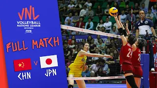 China 🆚 Japan - Full Match | Women’s Volleyball Nations League 2019